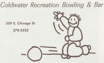 Recreation Bowling - Coldwater High School - Cardinal Yearbook Class Of 1973